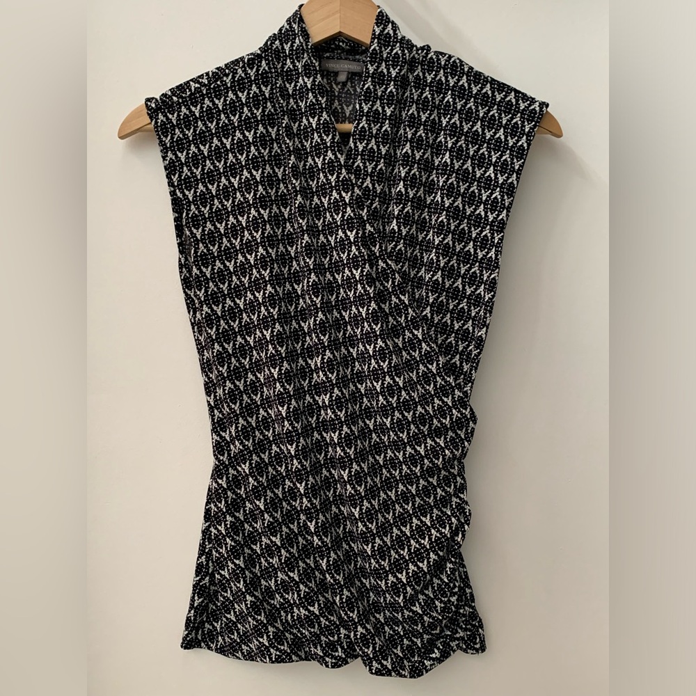 Vince Camuto Faux Wrap Top